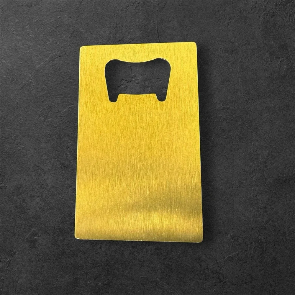 Moose Knuckles Gold Collectible‎ Bottle Opener Logo